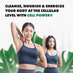Wellness lifestyle with Cell Power Oxygen Drops bottle