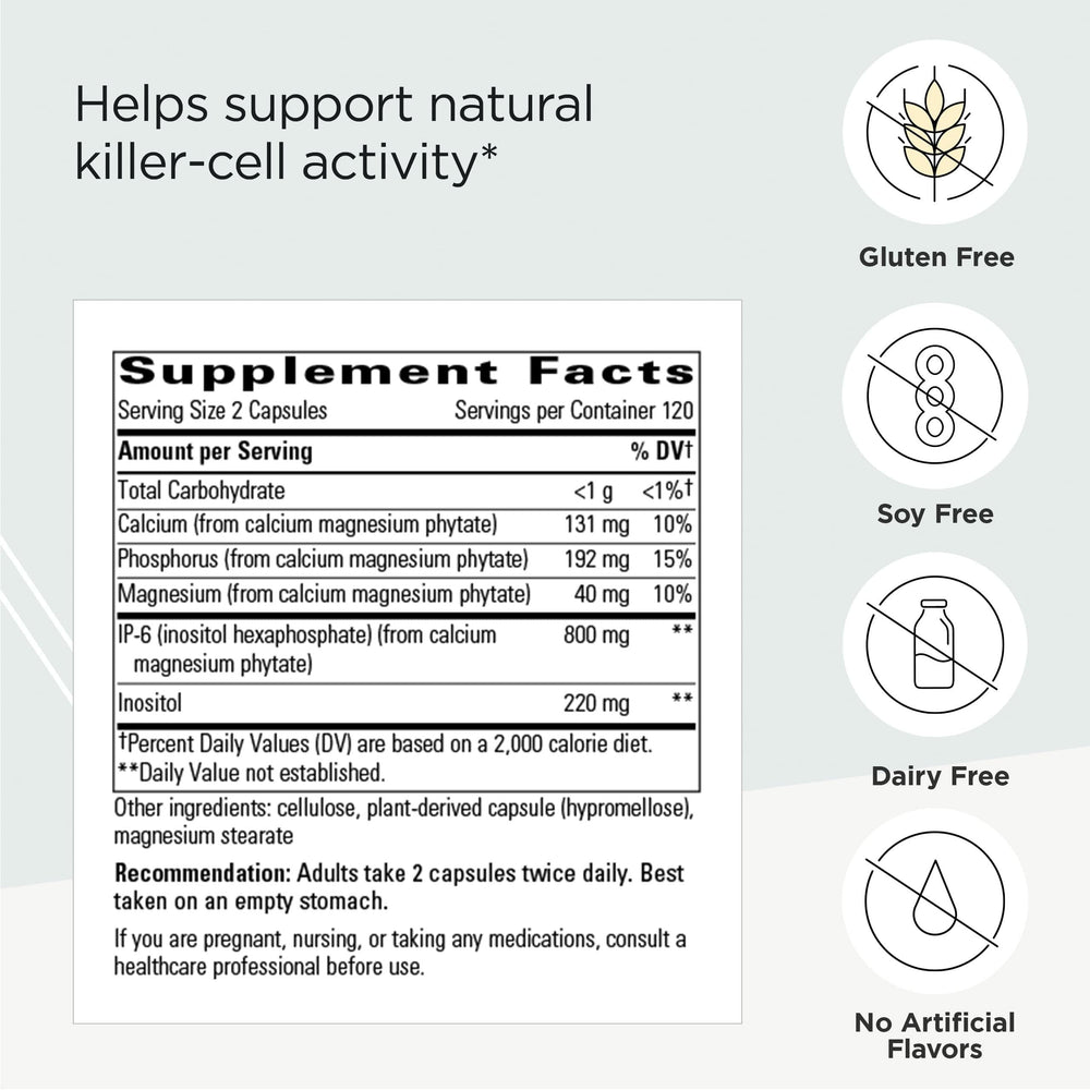 Illustration showing IP-6 and inositol for immune support