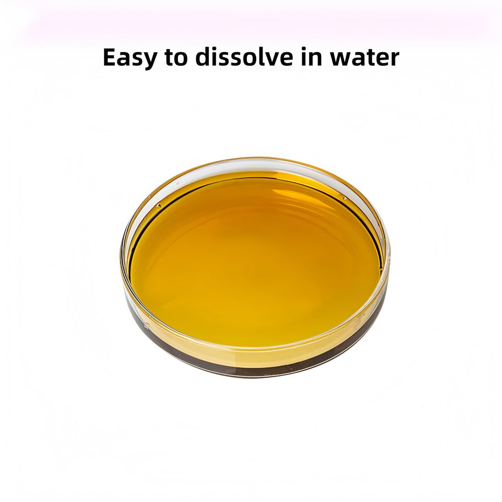Laboratory bottle of cellulase powder used in industrial processing