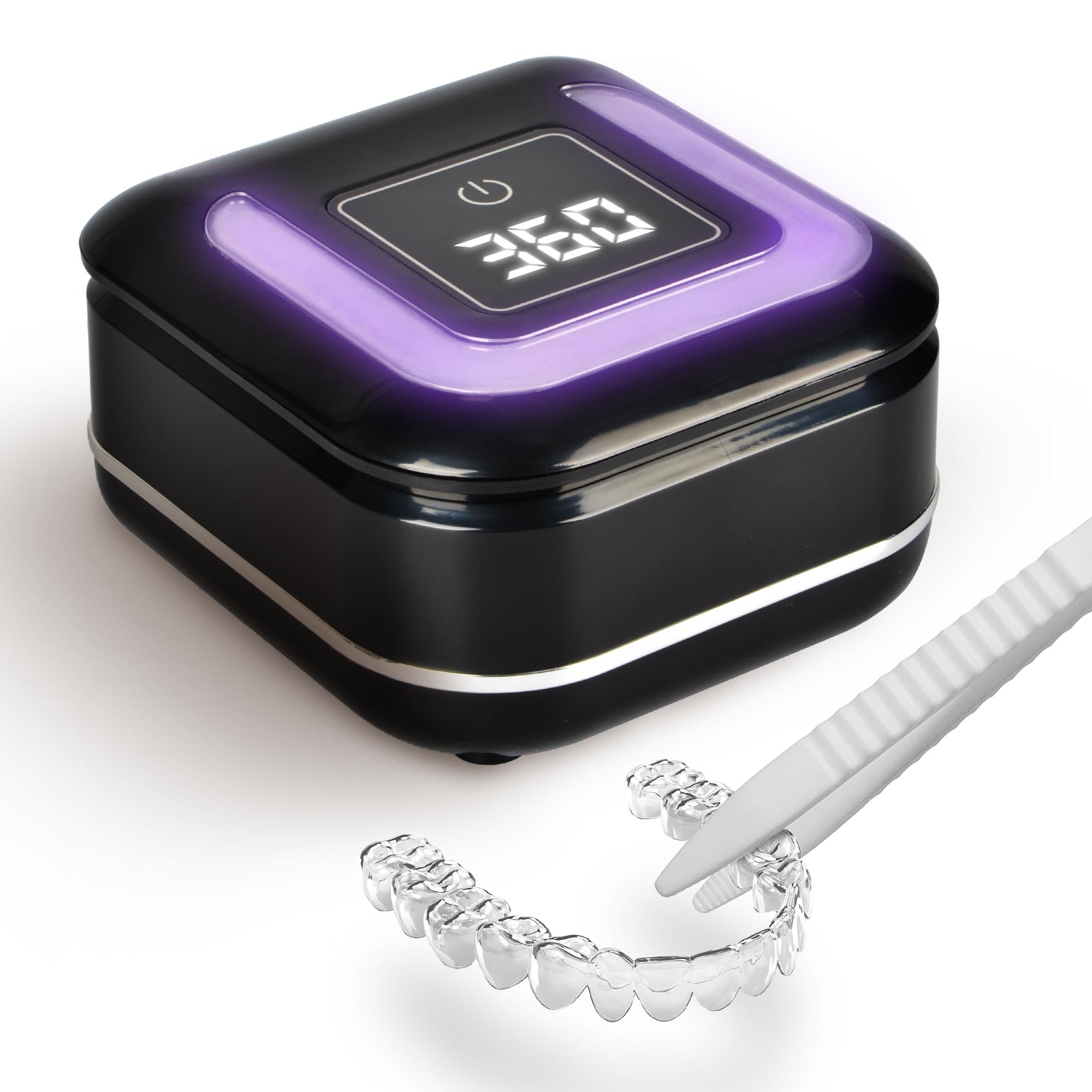 Main view of Cencalo 2-in-1 ultrasonic and UV dental cleaner