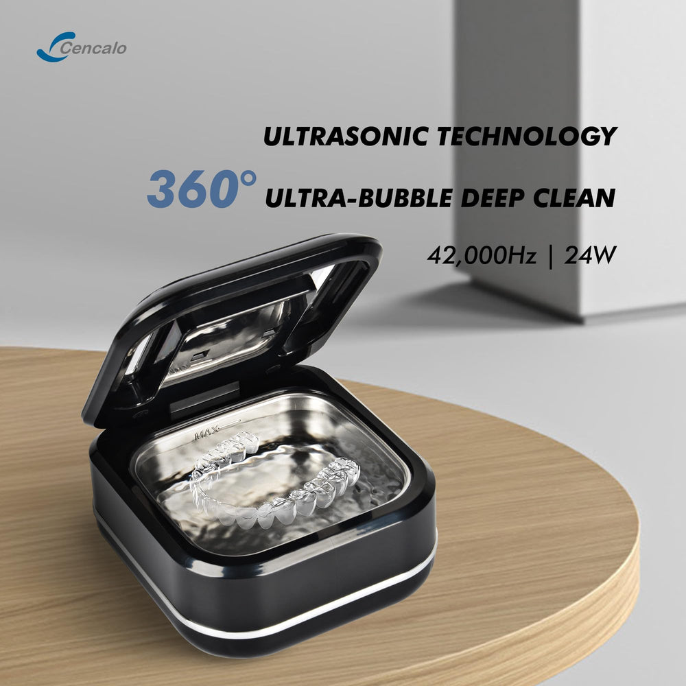 Ultrasonic cleaning action at 42kHz