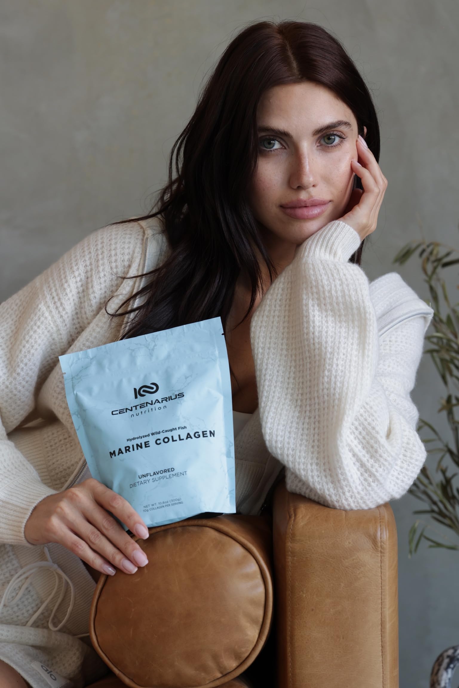 Pure potent fish collagen powder