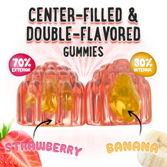 Close-up of the Center-Filled Vitamin D3 K2 Gummies label