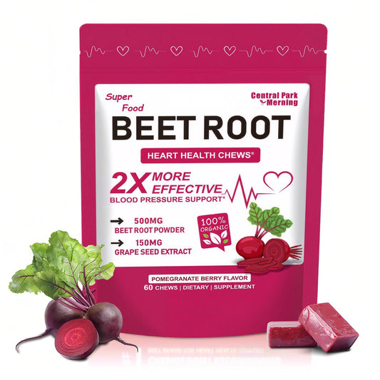 Hero product image of Central Park Morning Beet Root Chews bottle