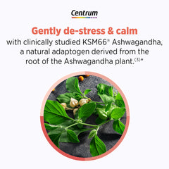 Centrum 30-count bottle visible for everyday menopause support