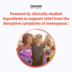 Centrum tablets in morning routine scene for focus