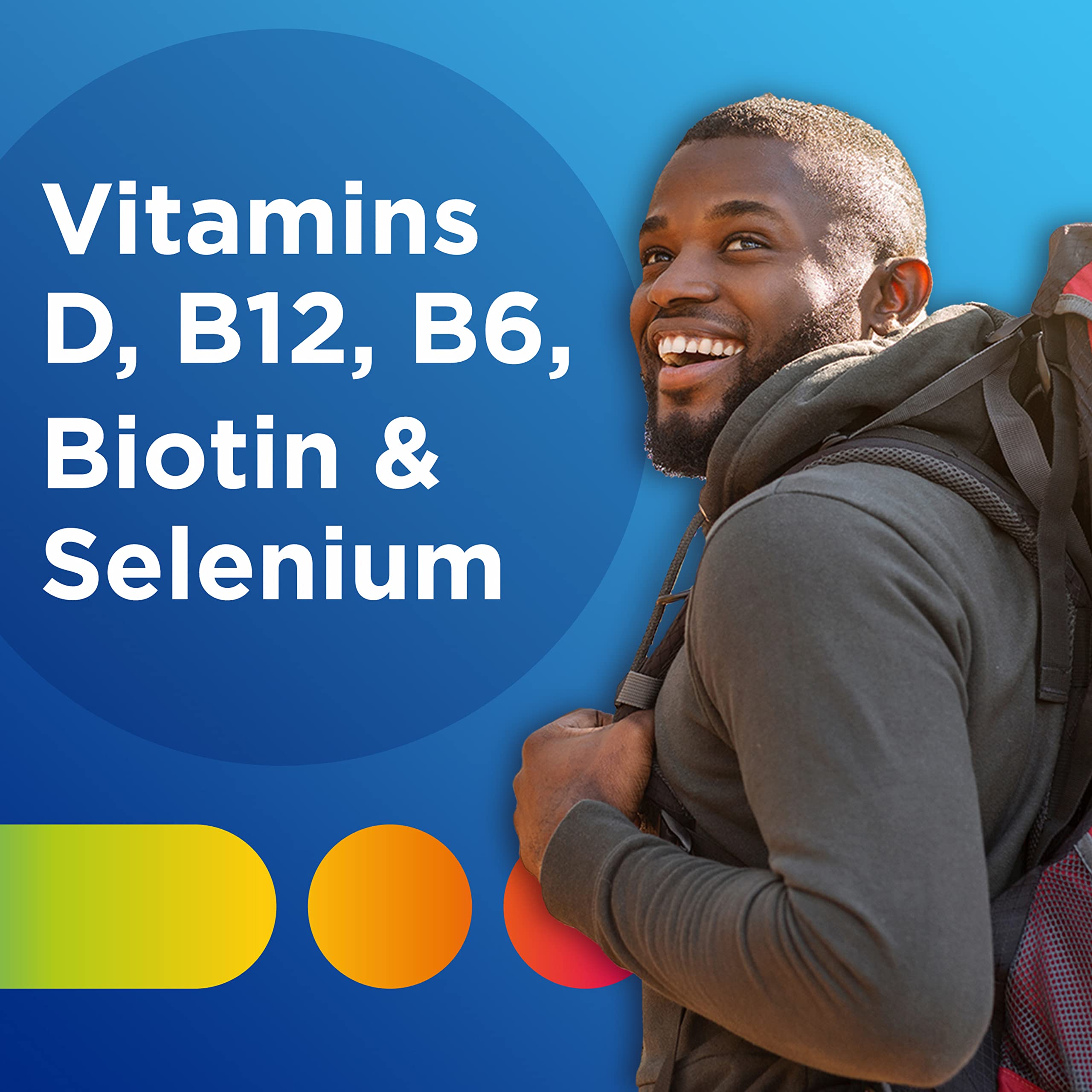 Label highlights: B vitamins, Vitamin D3 and antioxidants