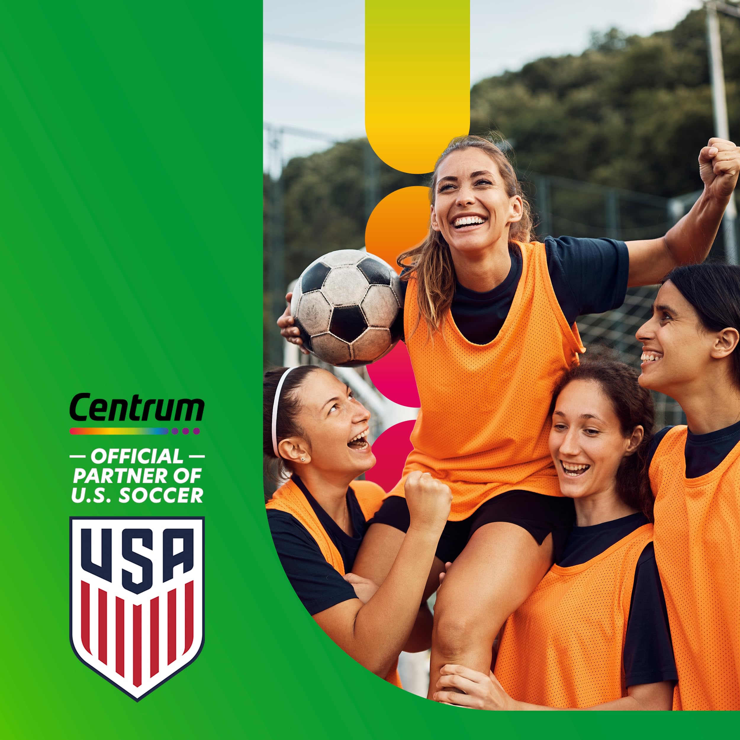 Centrum Non-GMO label on packaging for quality assurance