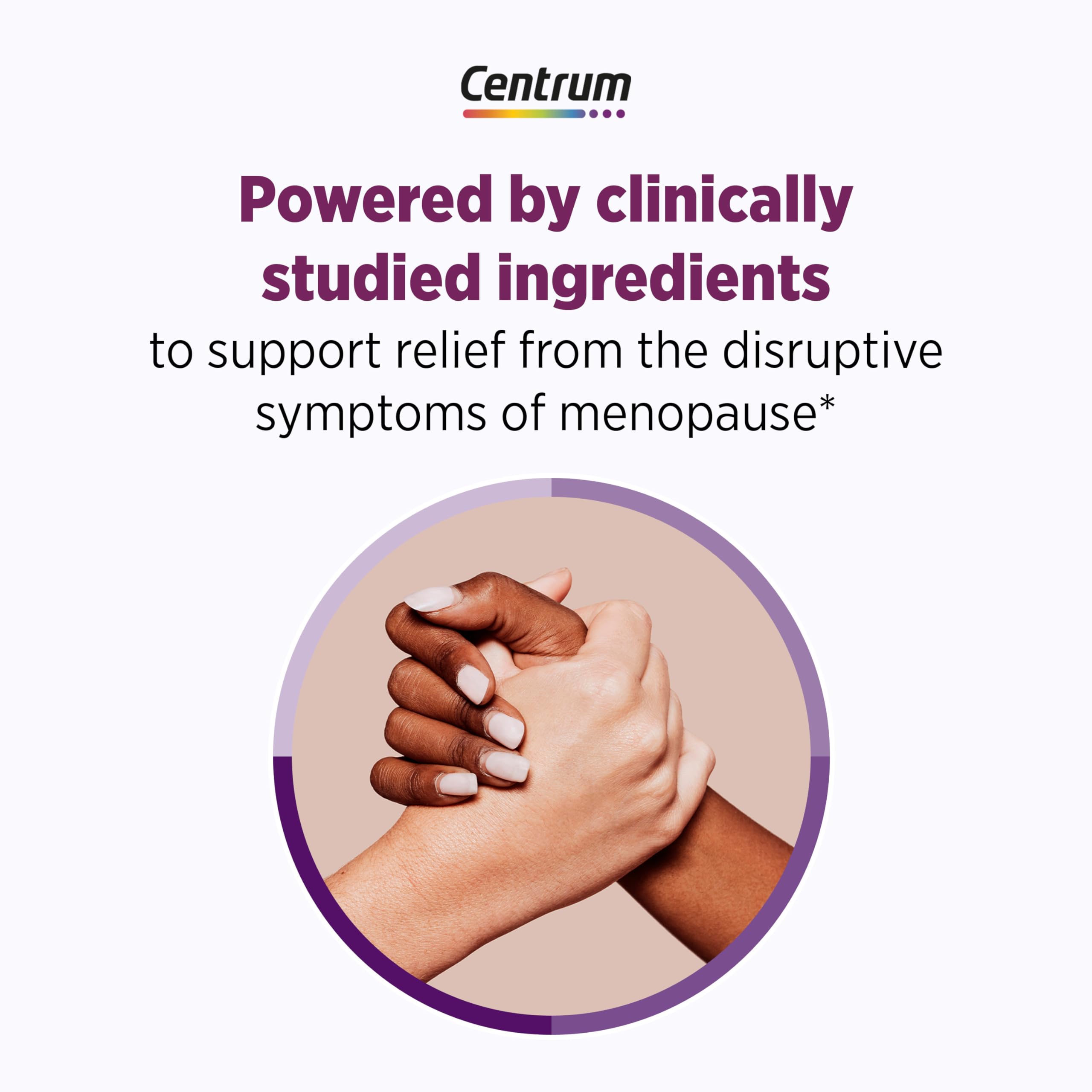 Centrum Restful Sleep bottle on nightstand ready for bedtime routine.