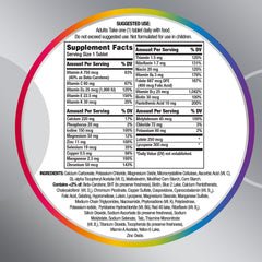 Ingredient panel highlighting Vitamin D3 on Centrum Silver