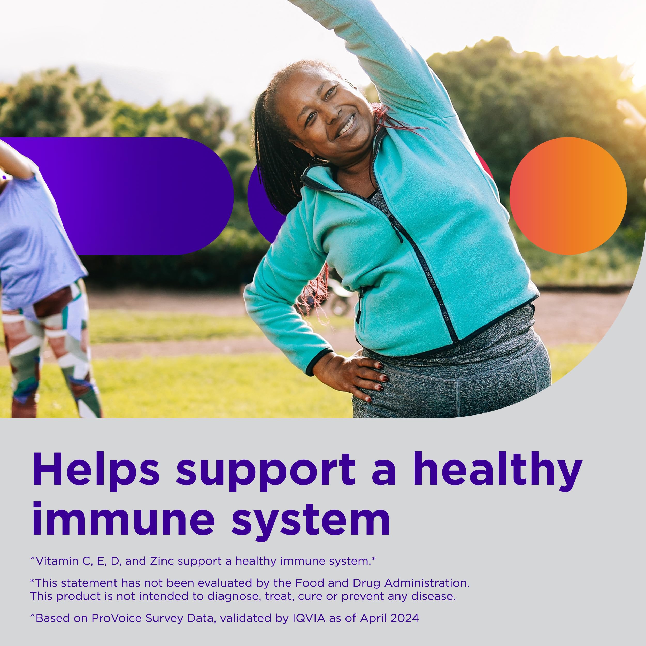 Vitamins A, C, and E for eye health