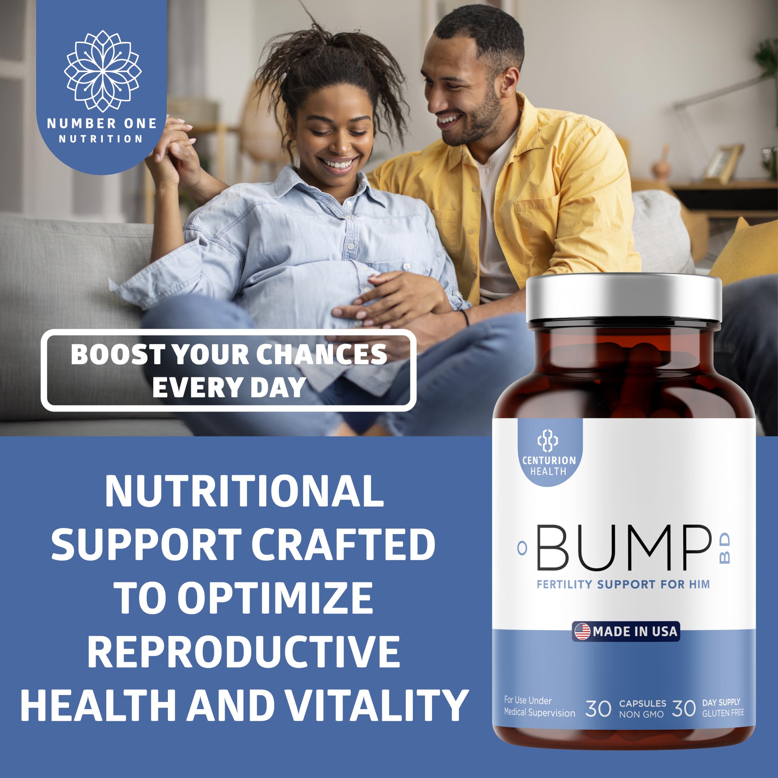Key ingredients of Bump BD including CoQ10 and Selenium