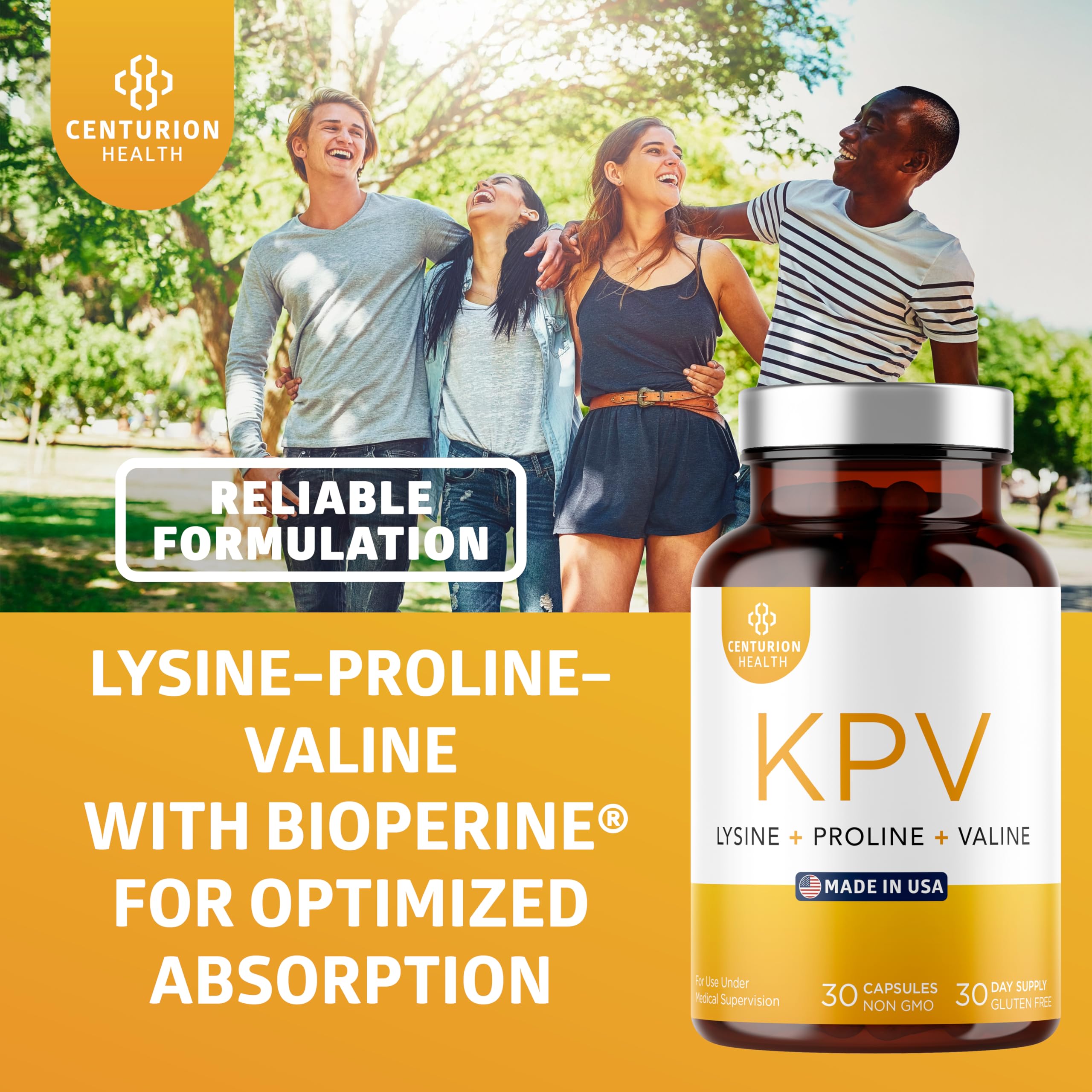 Close-up of a KPV capsule