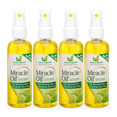 Century Systems H.E.A.L. Quick Oil 3.4 oz bottle in a 4-pack