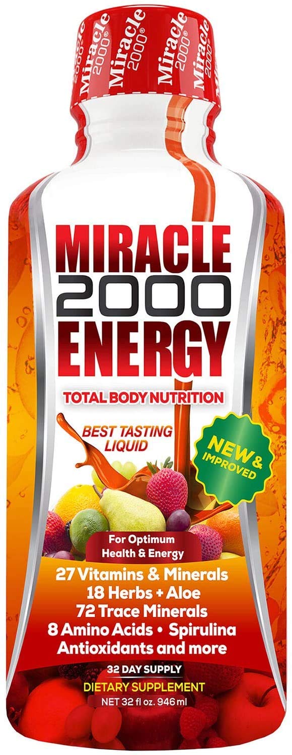 Century Systems Miracle 2000 bottle - liquid multivitamin and mineral supplement