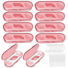 Ceonam 10-pack flosser dispenser with travel case exterior