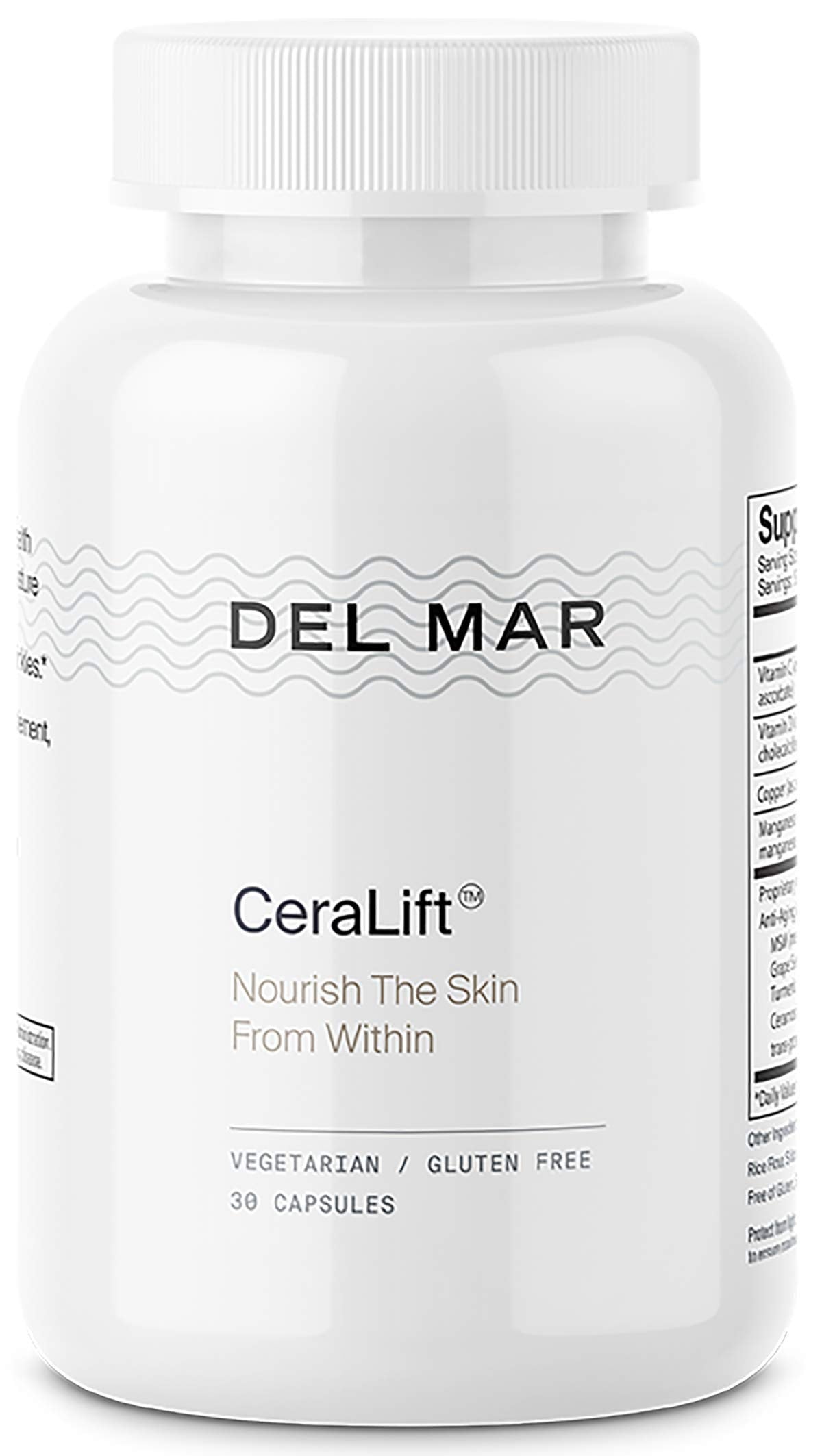 Del Mar Labs CeraLift bottle and packaging