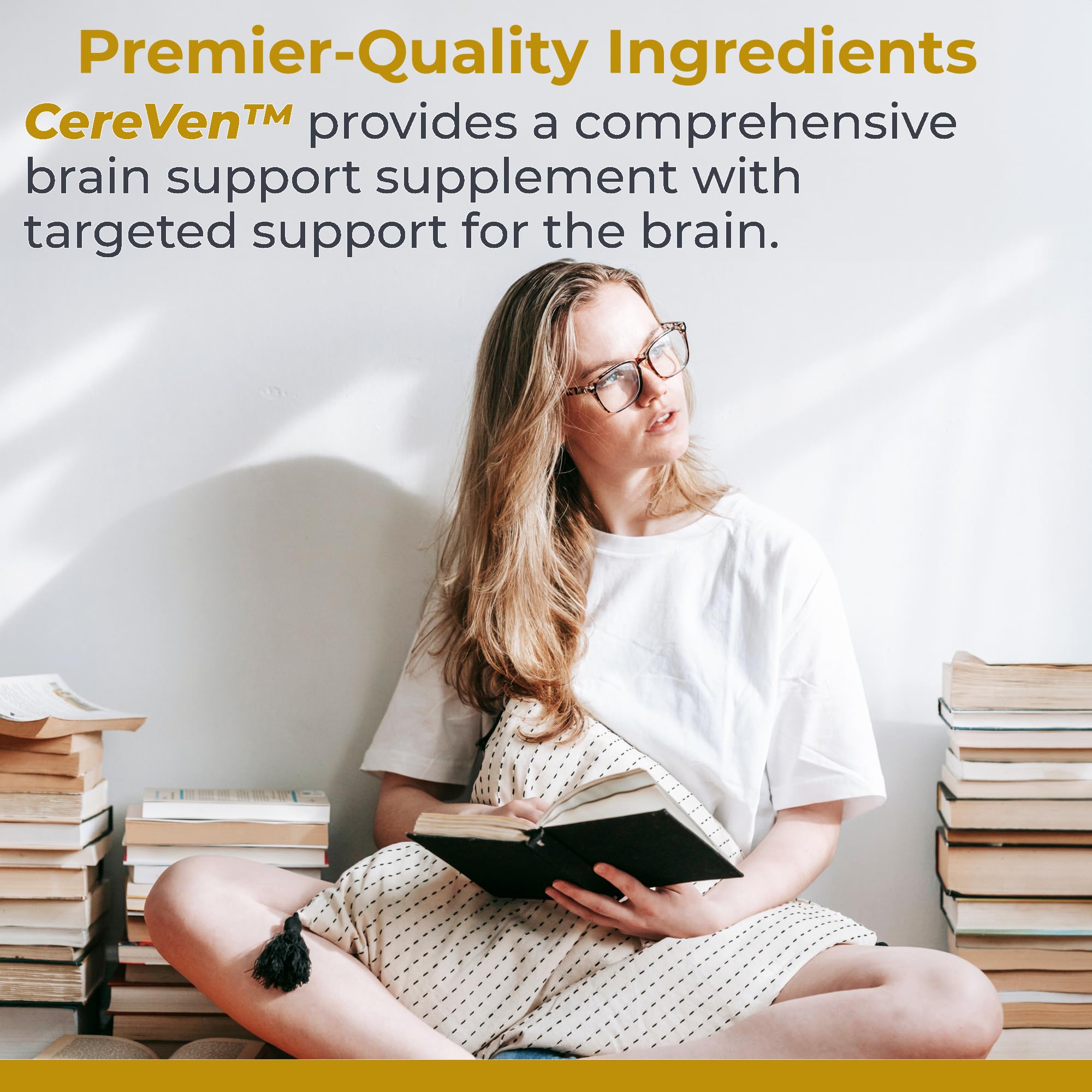 CereVen three proprietary blends featuring chlorella, cordyceps and nervonic acid