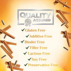 Certified Organic Ceylon Cinnamon Capsules packaging