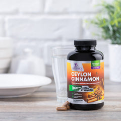 Certified organic Ceylon cinnamon packaging