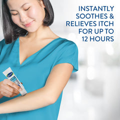 Cetaphil Restoraderm Gel cool-touch applicator delivering instant cooling relief.