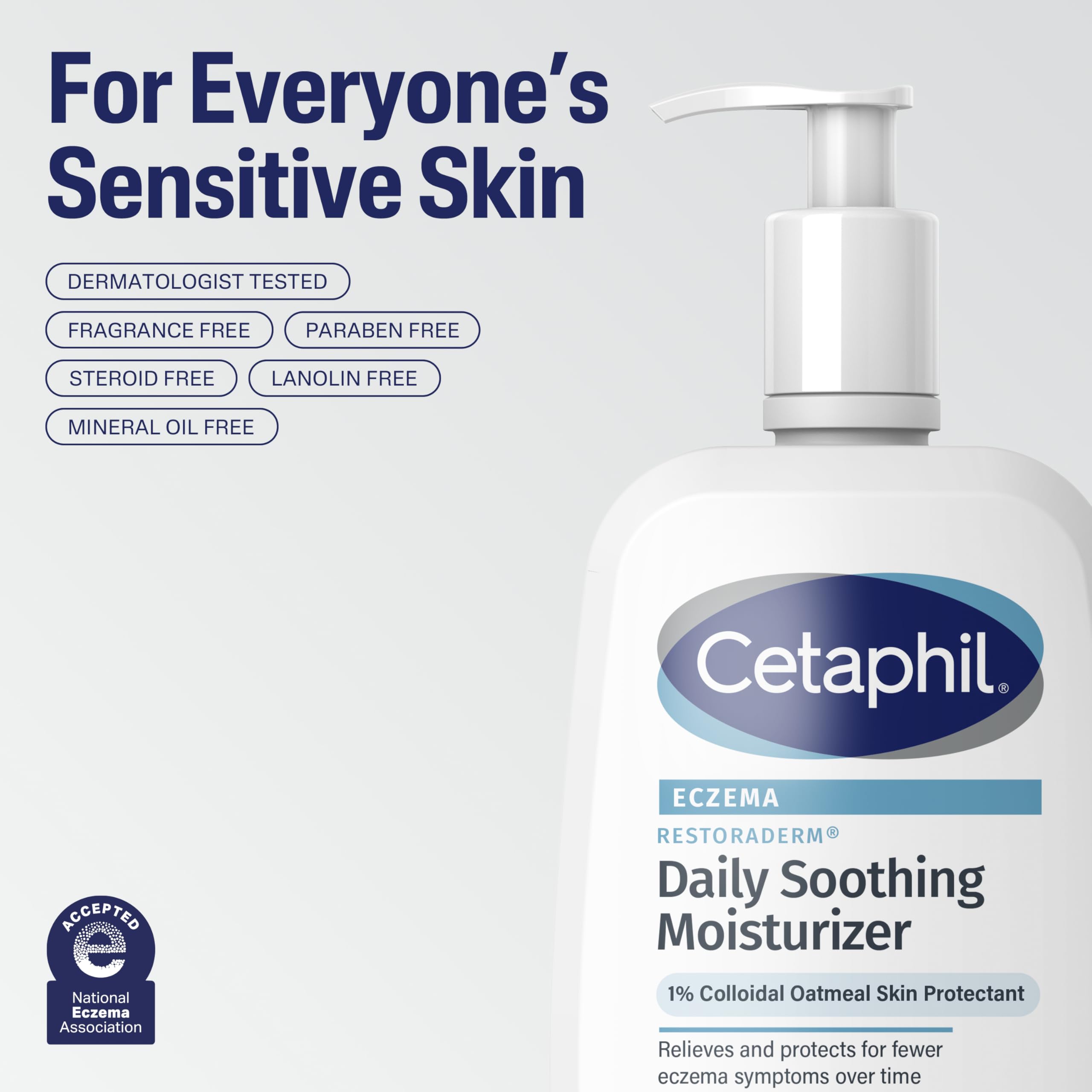 Cetaphil Restoraderm filaggrin technology locks in hydration