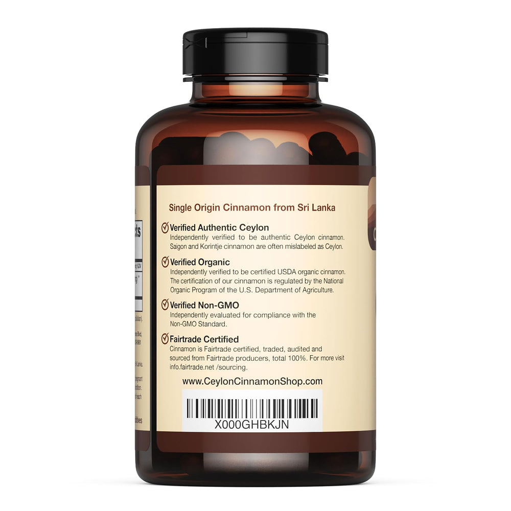 Close-up of 180 capsules inside the bottle