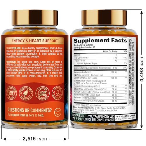 Berry-flavored sugar-free cinnamon gummies close-up