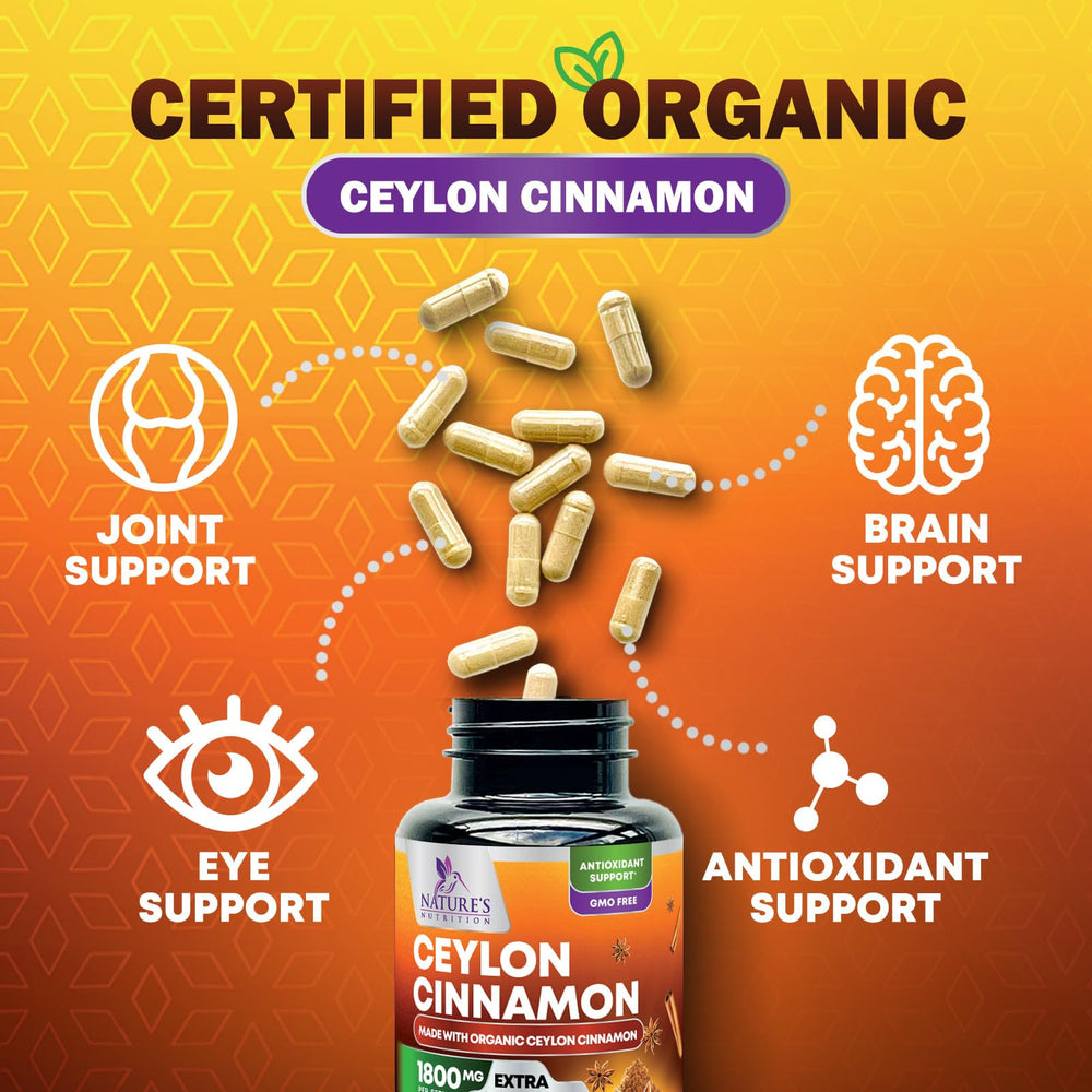 Ceylon cinnamon for heart health and digestion