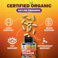 Ceylon cinnamon for heart health and digestion