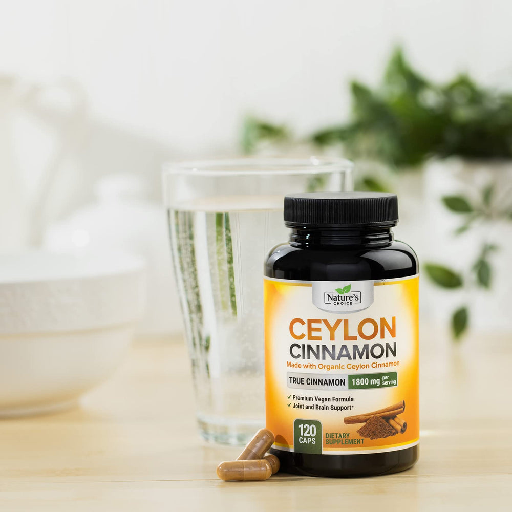 Third-party tested cinnamon supplement label