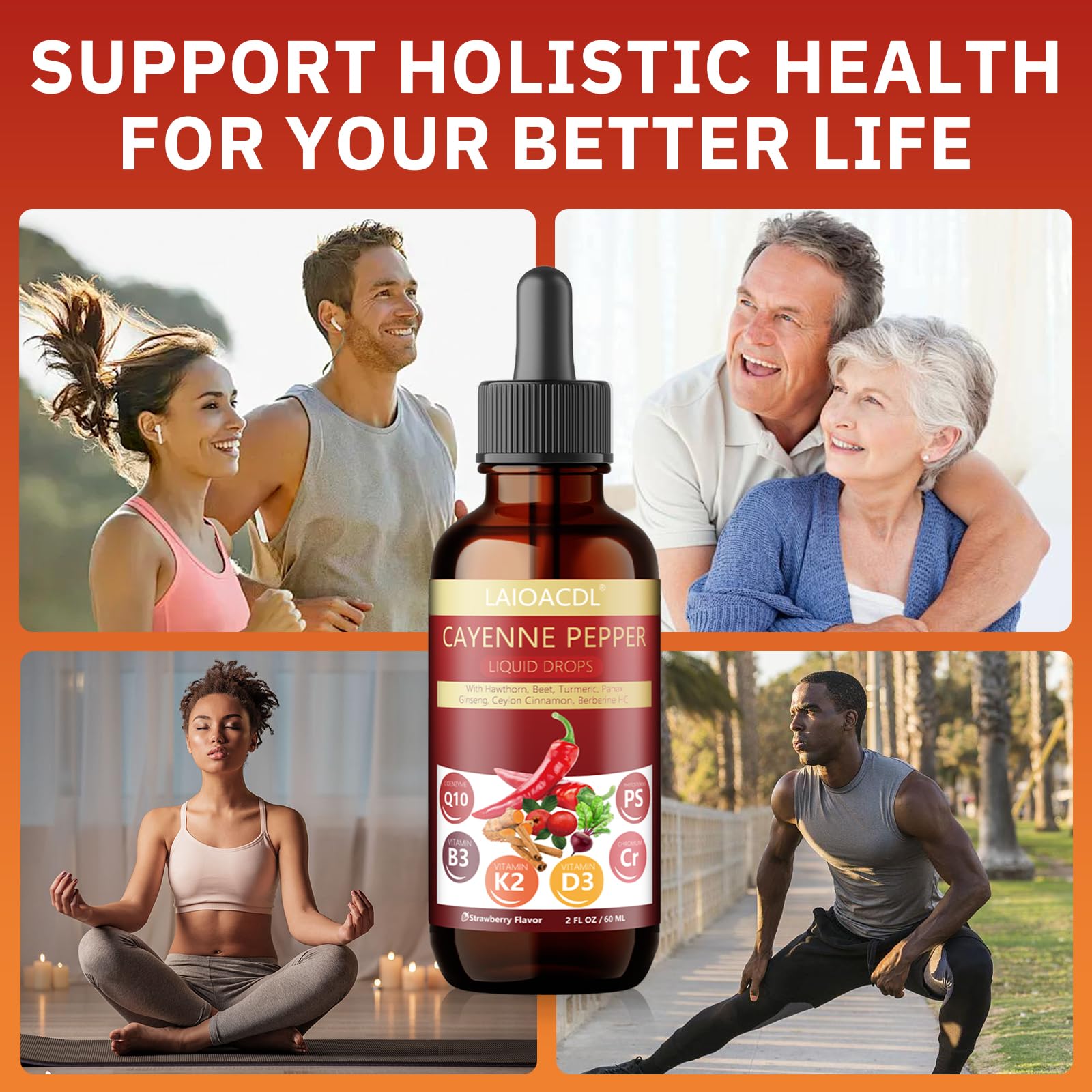 Ceylon Cinnamon and Turmeric Curcumin supplement bottle