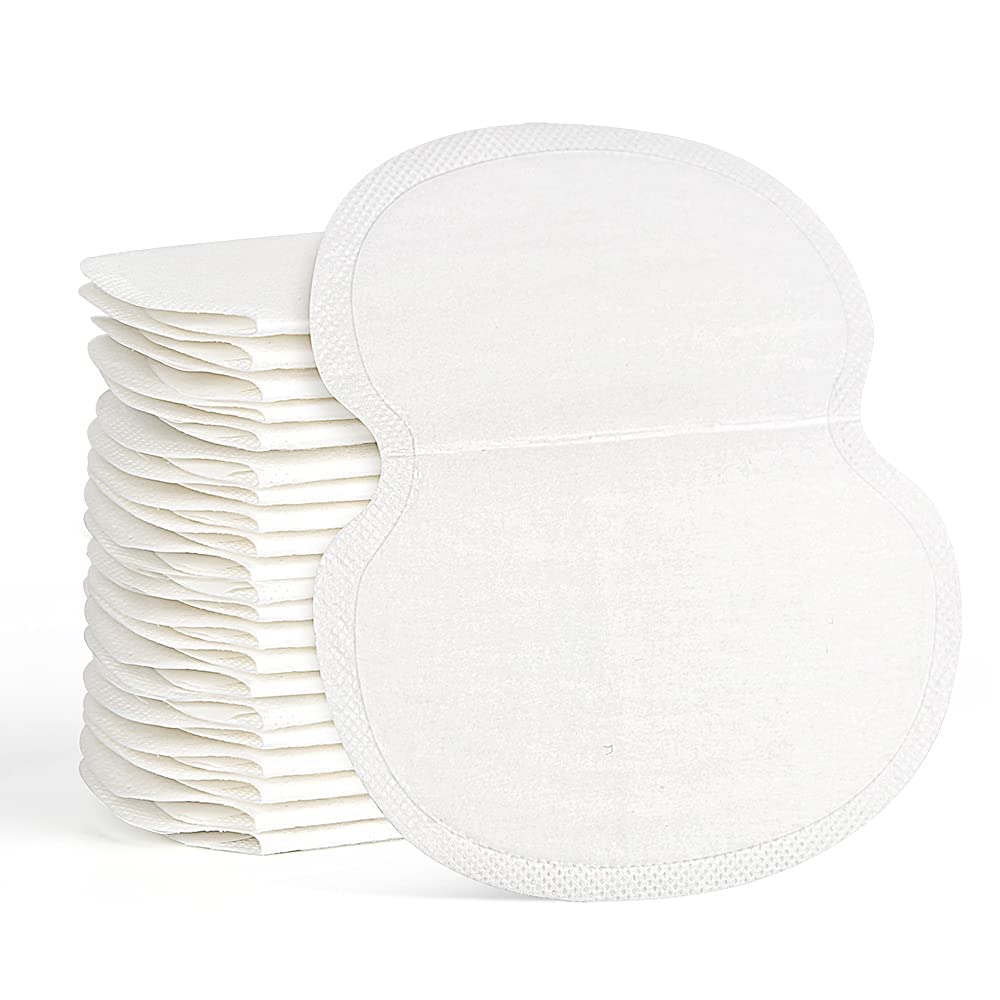 CFGROW underarm sweat pads 50-pack provide discreet protection for day-to-day wear