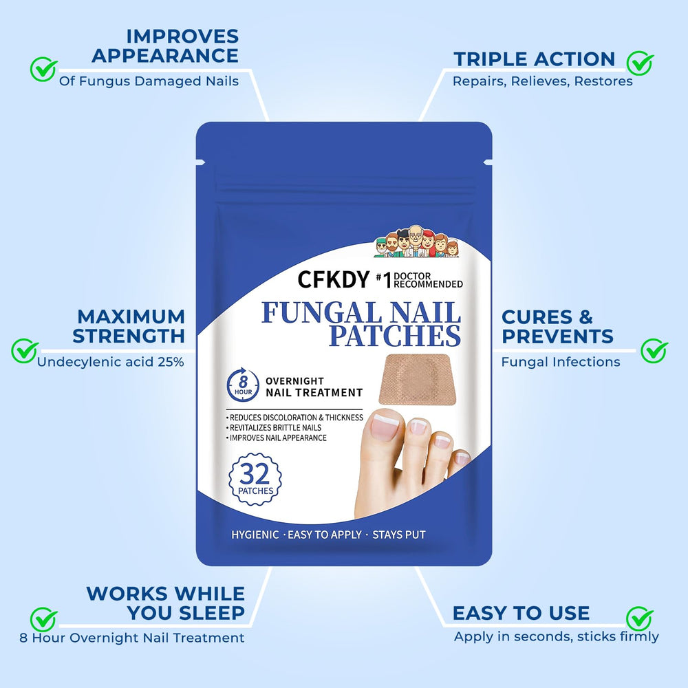CFKDY 32-patches set – comprehensive nail support.