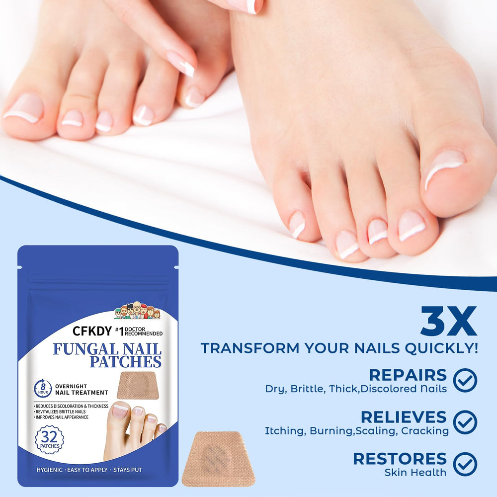 CFKDY overnight renewal patches – reinforce nail health while you sleep.