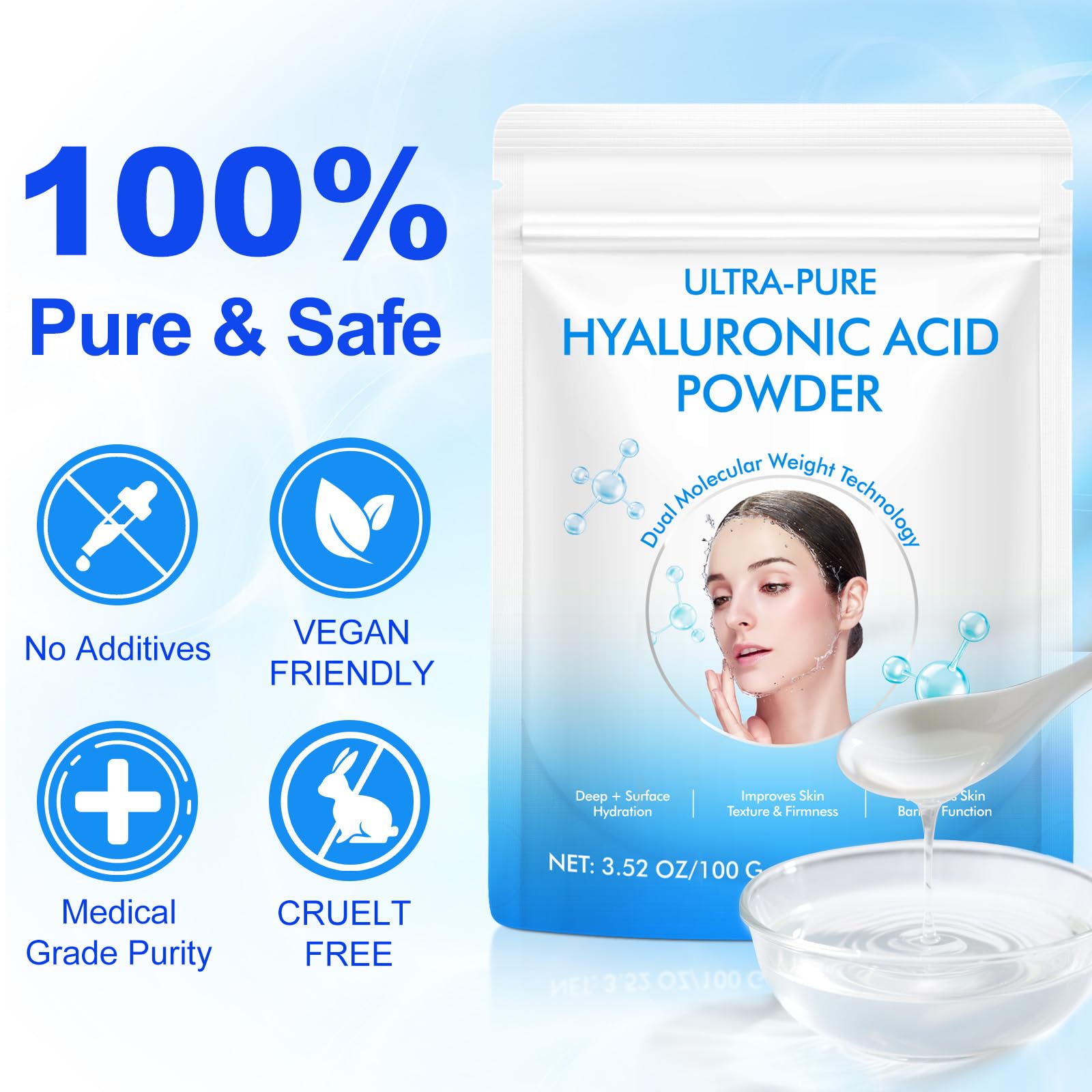 CFXYHNOX easy-dissolve powder for custom hydration serums.