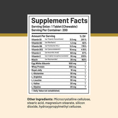 Nutrition facts panel illustration