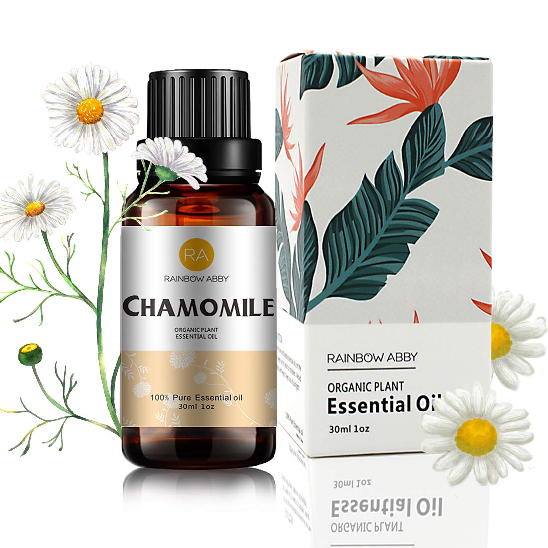 Chamomile essential oil bottle 30ml