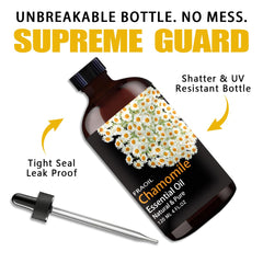 Chamomile essential oil used for candles, soaps, and DIY perfumes.