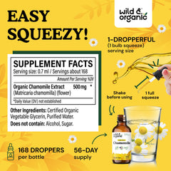 Serving with 500 mg chamomile extract per portion