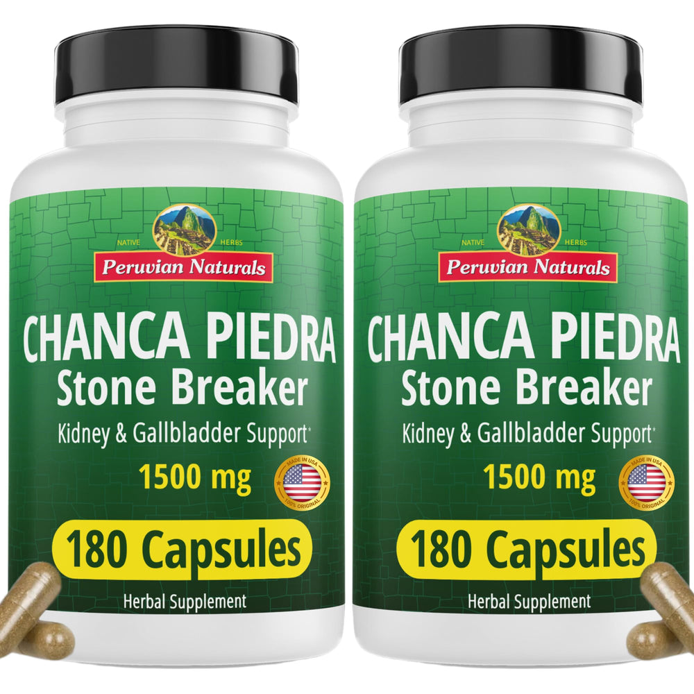 Chanca Piedra 360 capsules stone breaker for kidney detox