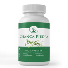 Pure Original Chanca Piedra capsules front label