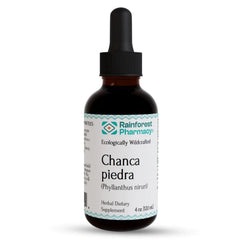 Chanca Piedra liquid extract bottle with glass dropper