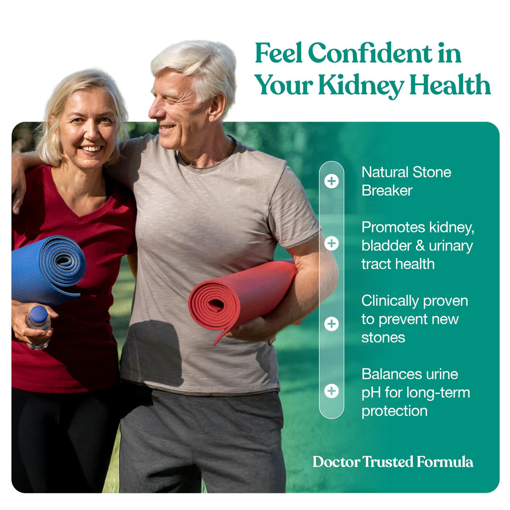 Label highlighting alkali citrate and vitamin B6 for kidney health