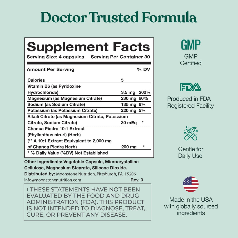FDA-registered facility and cGMP compliant manufacturing statement on packaging