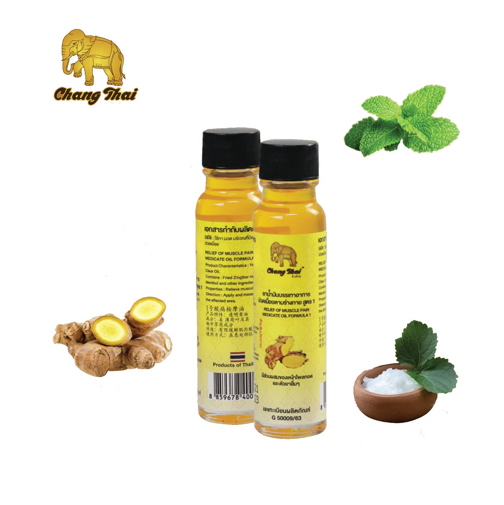 Thai-made Chang Thai Yellow Plai Balm packaging