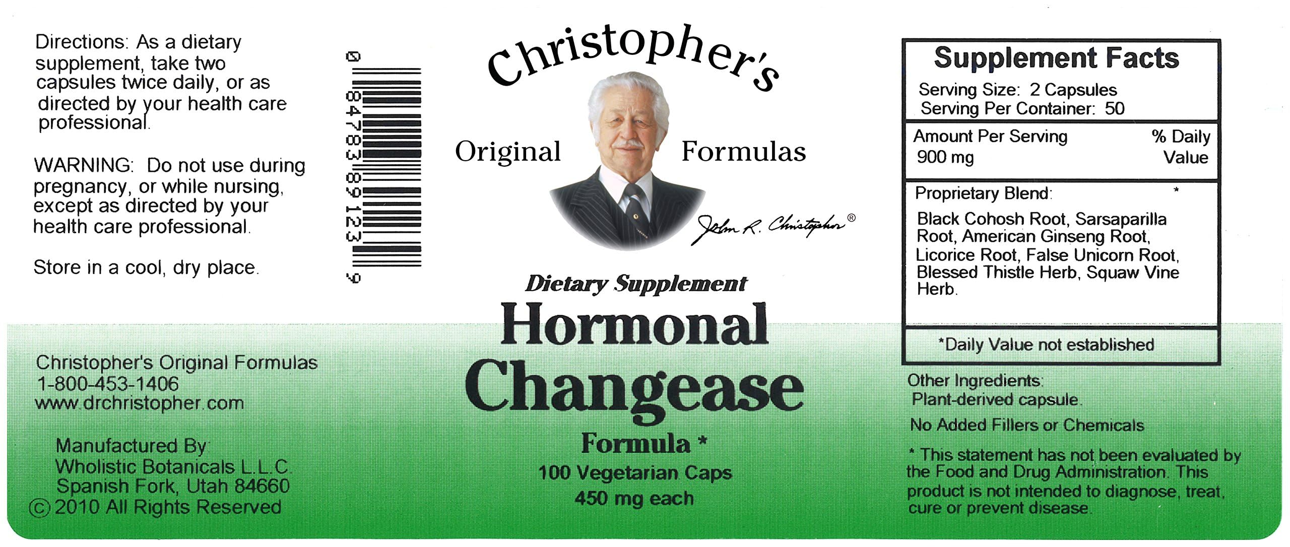 Close-up of Changease herbal blend ingredients