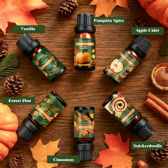 Chanhyer oil in a running diffuser creating warm autumn atmosphere benefit