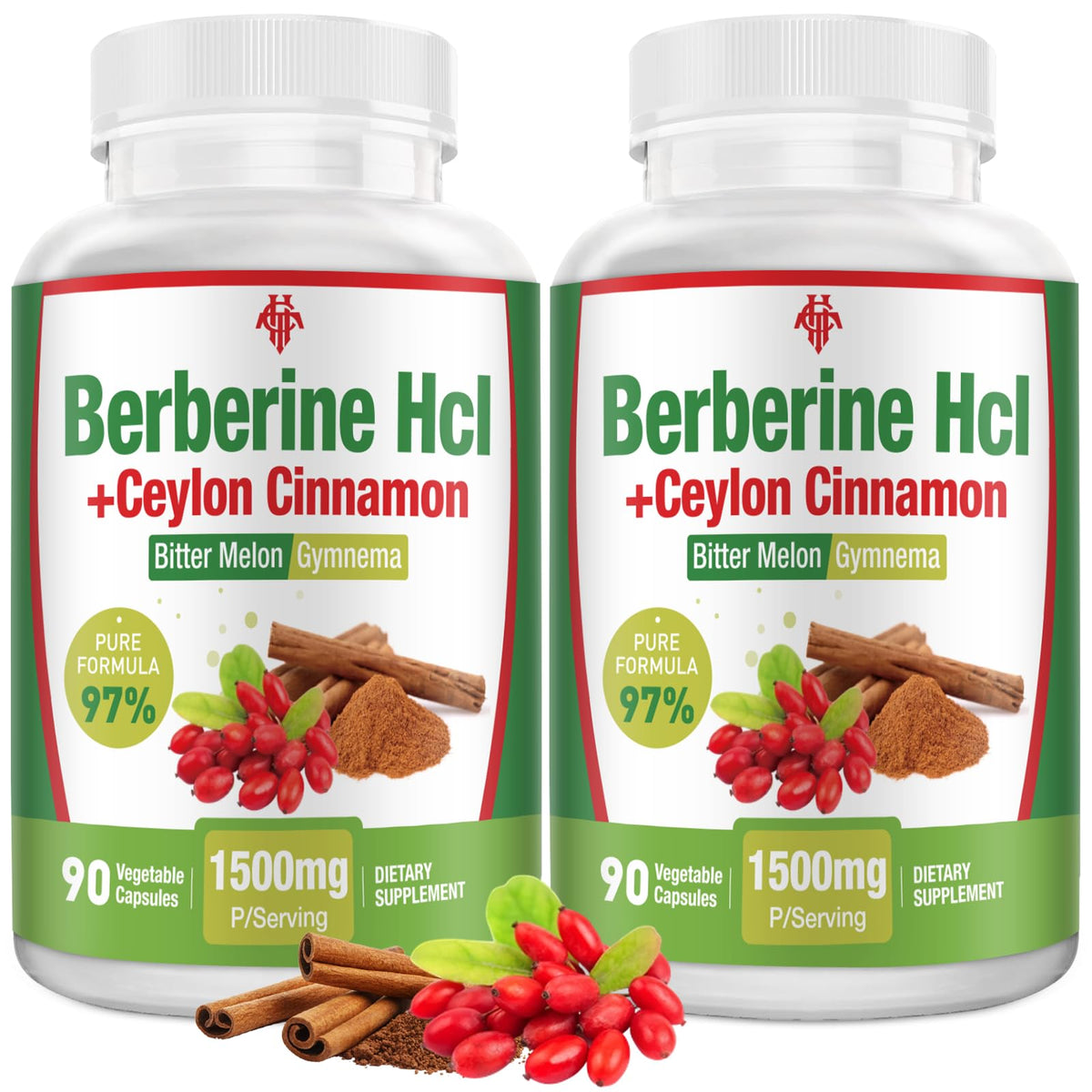 CHANUBITO Berberine 1500mg bottle
