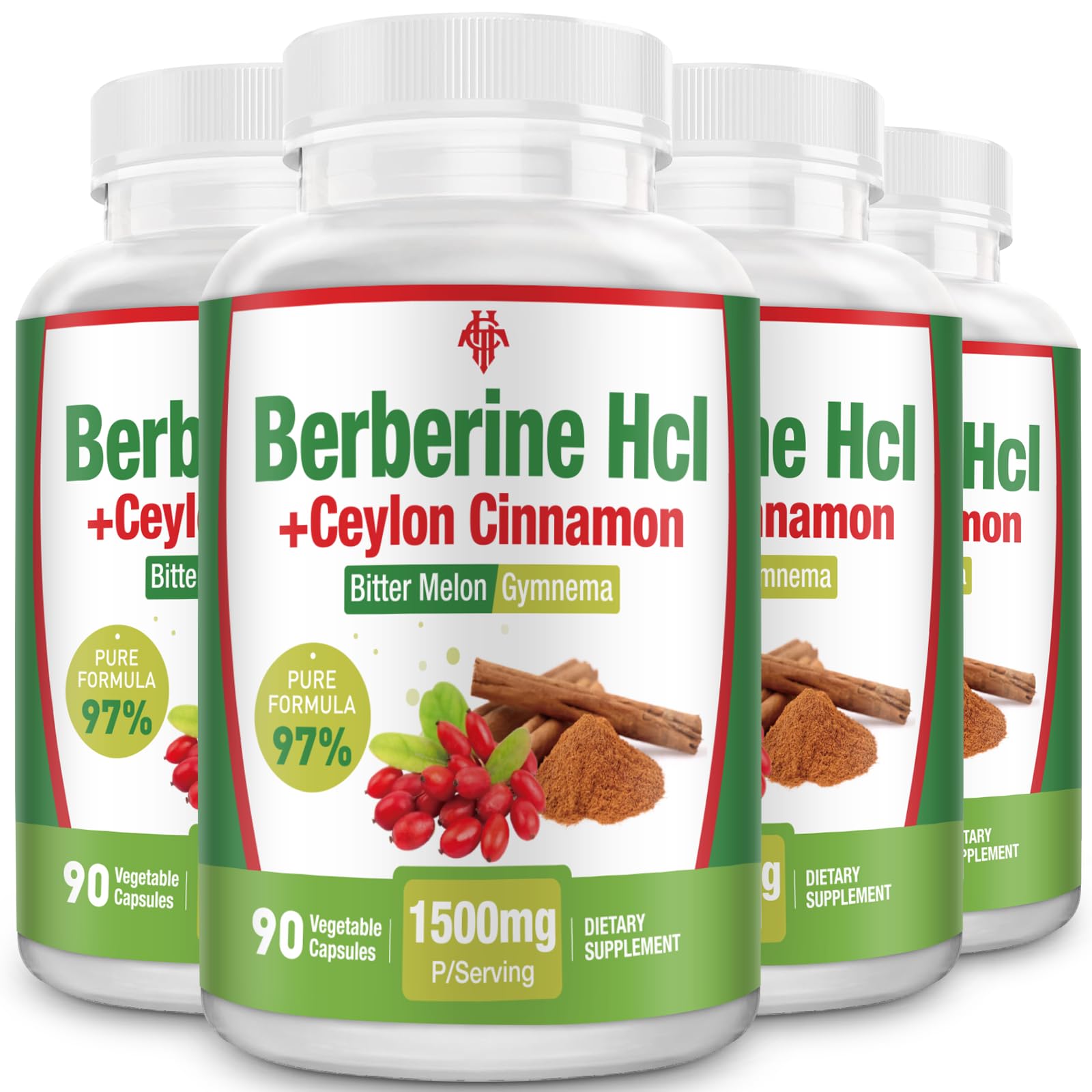 CHANUBITO Berberine 4-pack front packaging